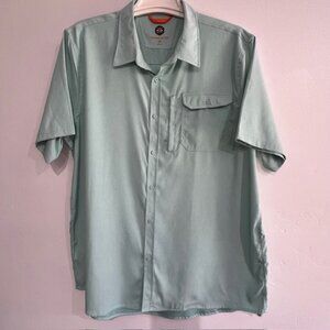 NWOT Mountain and Isles Mens button-down shirt, UPF 50+ Protect, Quick Dry, 2XL